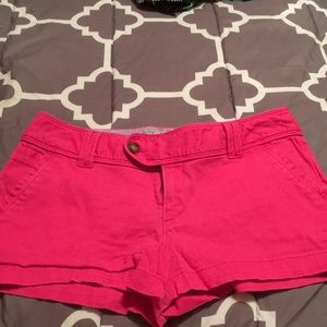 Red camel pink shorts size 9 from Belk
